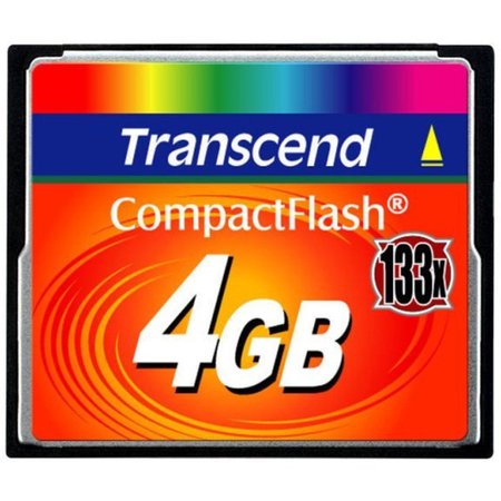 TRANSCEND INFORMATION Transcend 4Gb Cf Card (133X) TS4GCF133